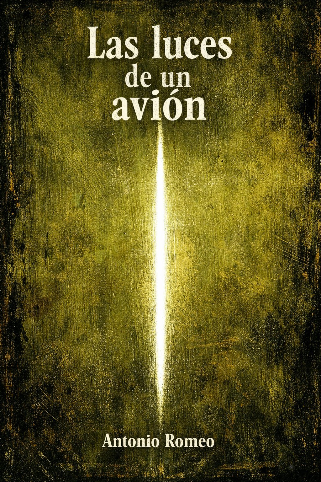 Las luces de un avión